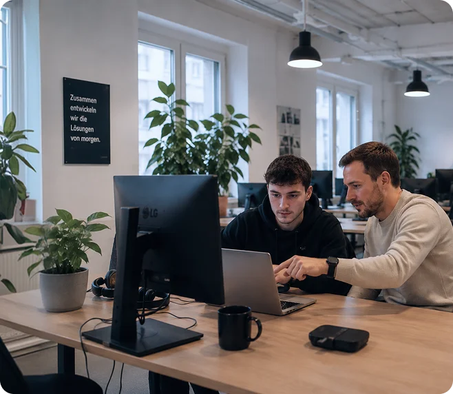 Bei uns bist du richtig, wenn du gerne im Team arbeitest, Interesse an IT und Software hast und gerne Neues lernst.